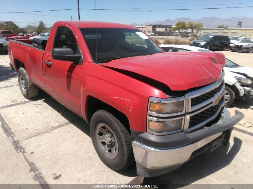 2014 CHEVROLET SILVERADO 1500 WORK TRUCK - 1GCNCPEH9EZ224942