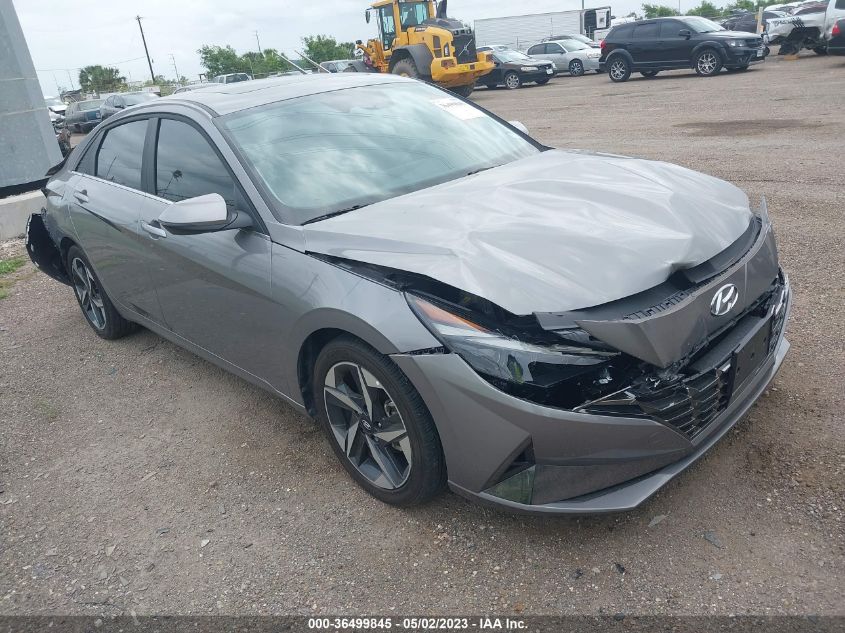 2022 HYUNDAI ELANTRA LIMITED - KMHLP4AG1NU341043