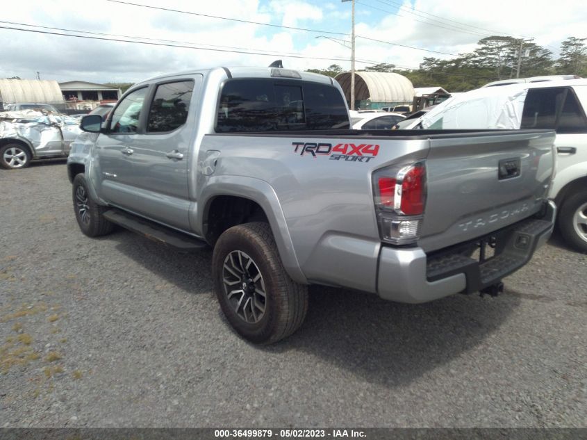 2022 TOYOTA TACOMA 4WD SR/SR5/TRD SPORT - 3TYCZ5AN5NT059452