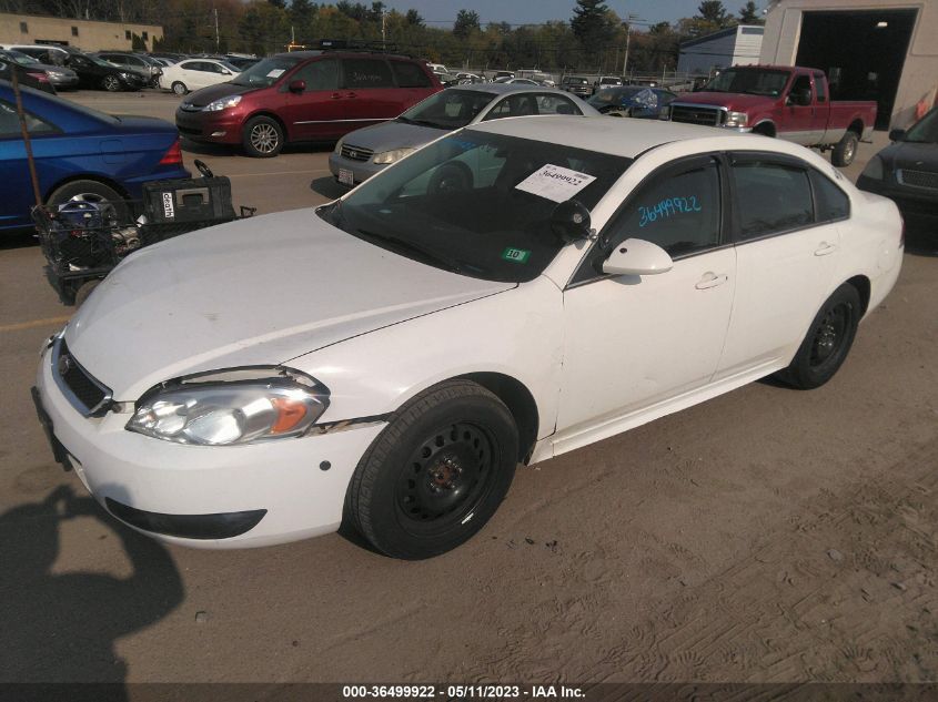 2016 CHEVROLET IMPALA LIMITED POLICE POLICE - 2G1WD5E35G1122875