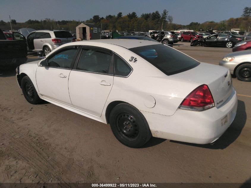 2016 CHEVROLET IMPALA LIMITED POLICE POLICE - 2G1WD5E35G1122875
