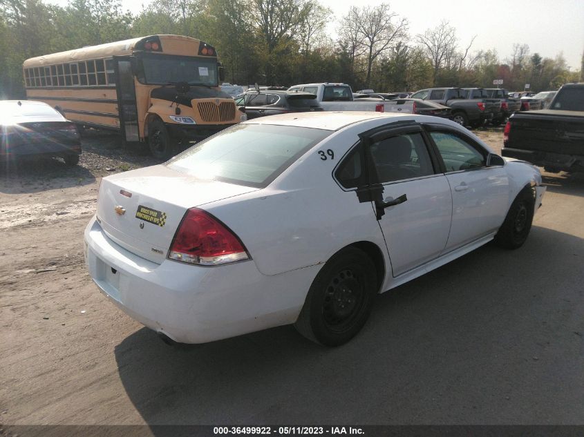 2016 CHEVROLET IMPALA LIMITED POLICE POLICE - 2G1WD5E35G1122875