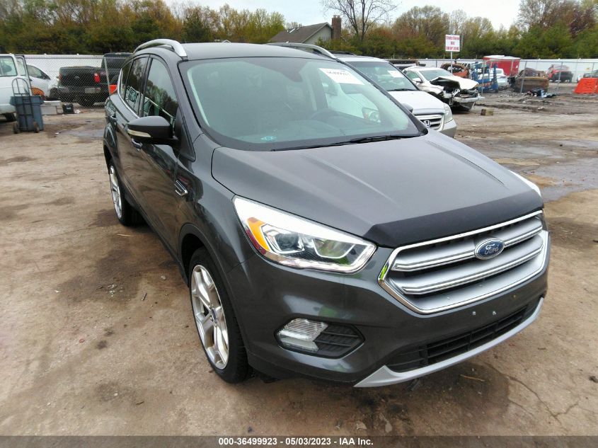 2017 FORD ESCAPE TITANIUM - 1FMCU9J95HUE89563