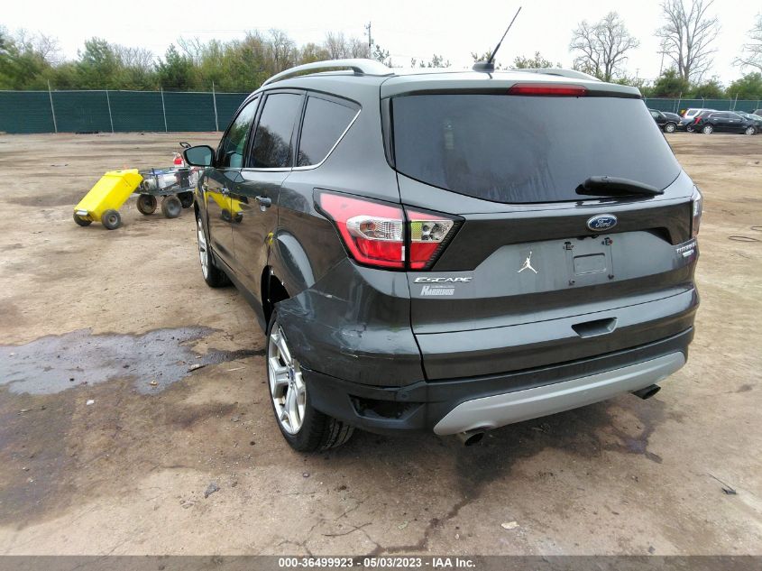 2017 FORD ESCAPE TITANIUM - 1FMCU9J95HUE89563