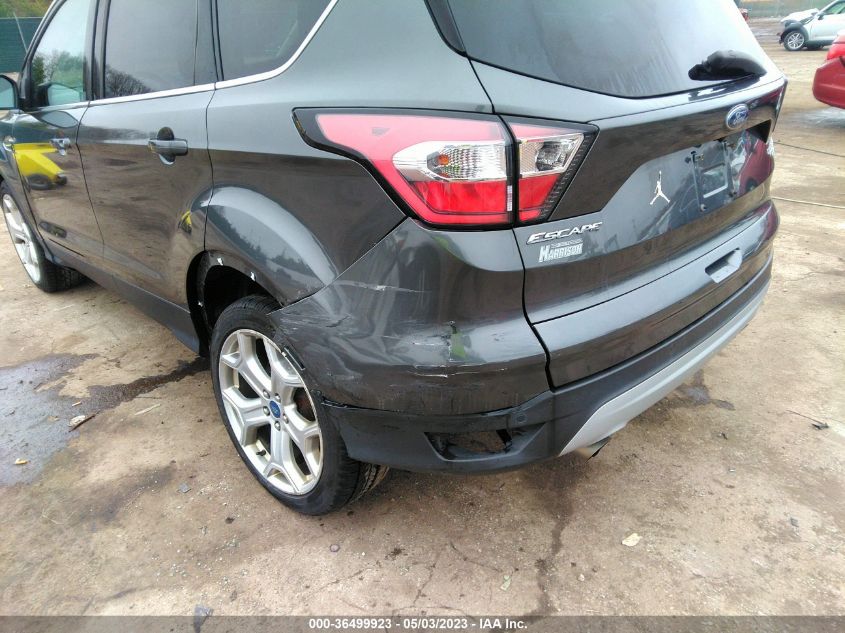 2017 FORD ESCAPE TITANIUM - 1FMCU9J95HUE89563