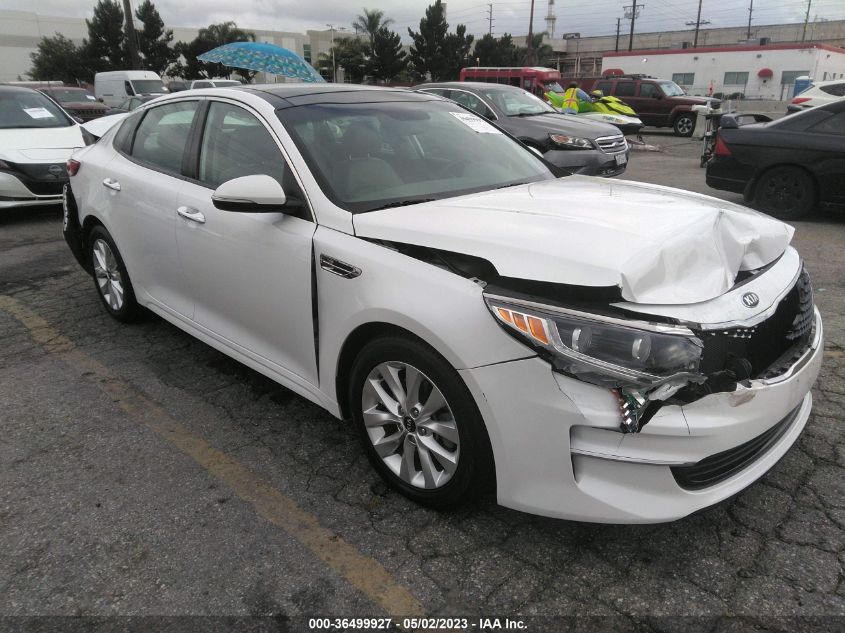 2016 KIA OPTIMA EX - 5XXGU4L30GG007295