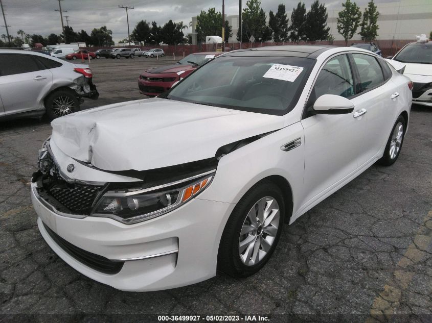 2016 KIA OPTIMA EX - 5XXGU4L30GG007295
