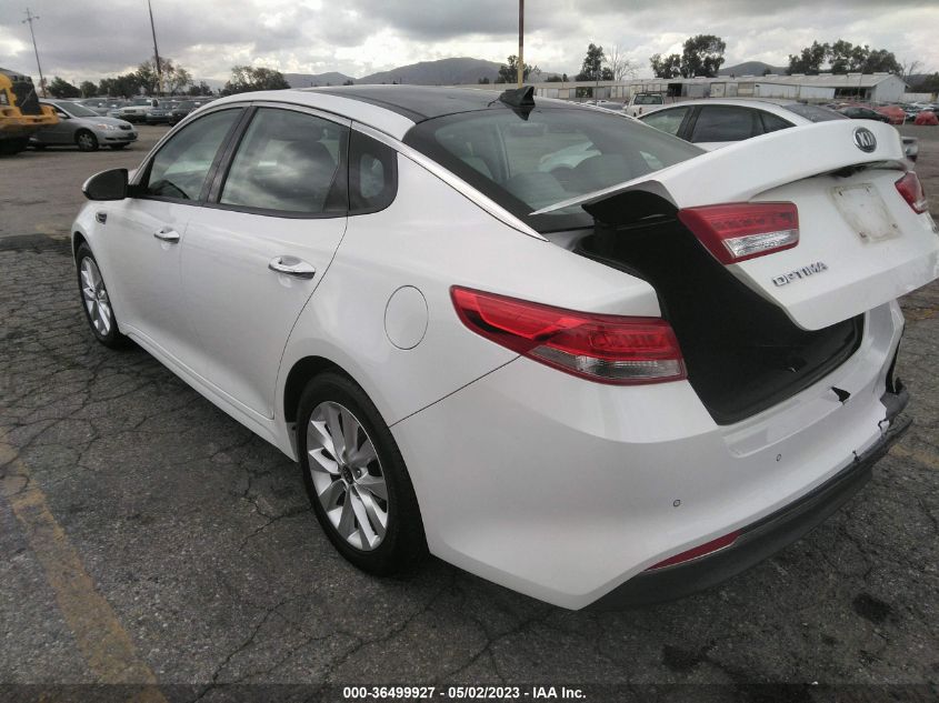 2016 KIA OPTIMA EX - 5XXGU4L30GG007295