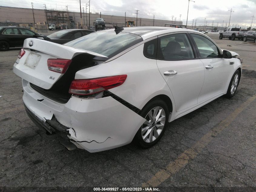 2016 KIA OPTIMA EX - 5XXGU4L30GG007295