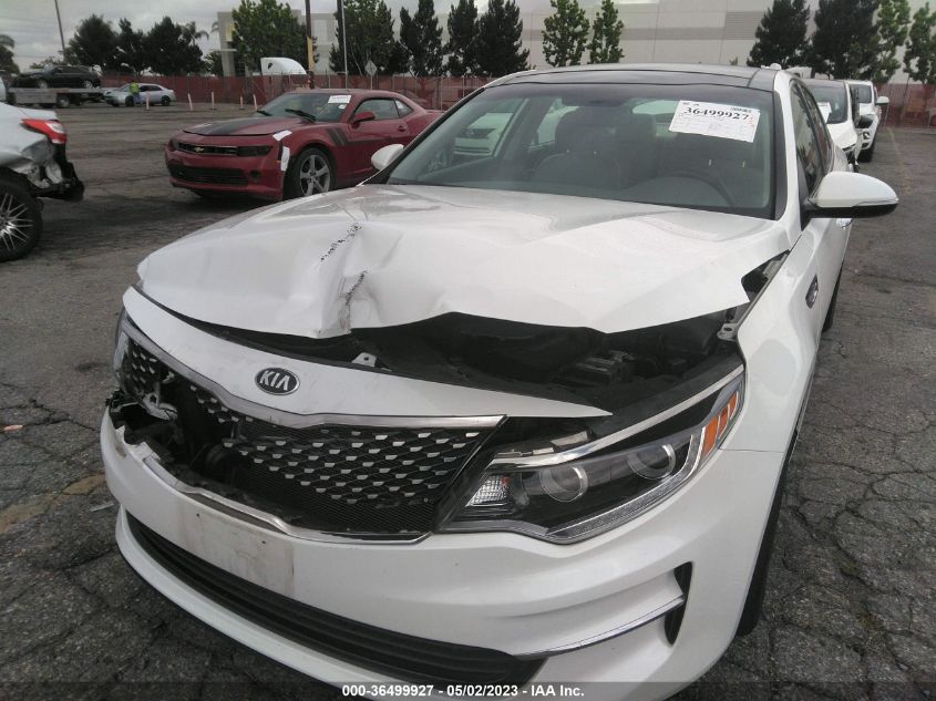 2016 KIA OPTIMA EX - 5XXGU4L30GG007295