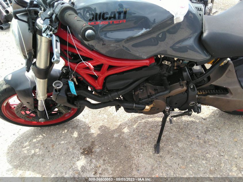 2016 DUCATI MONSTER 821 - ZDM1RBTS5GB017690