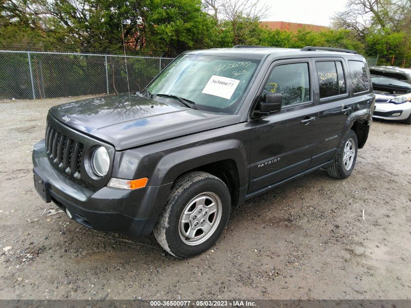2015 JEEP PATRIOT SPORT - 1C4NJRBB1FD338918