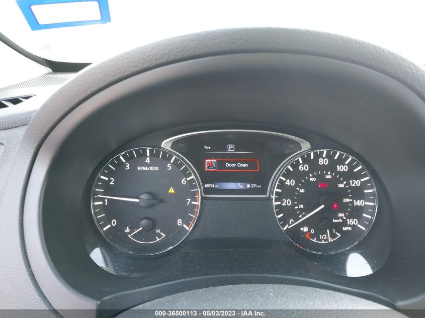 2017 NISSAN ALTIMA 2.5 SV - 1N4AL3APXHC188342
