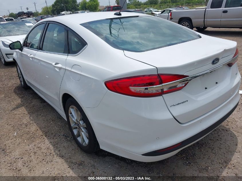 2017 FORD FUSION SE - 3FA6P0H7XHR397385