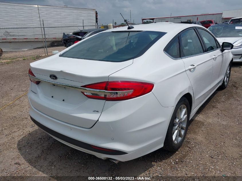 2017 FORD FUSION SE - 3FA6P0H7XHR397385