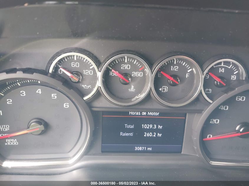 2020 CHEVROLET SILVERADO 1500 RST - 3GCPWDED4LG208642