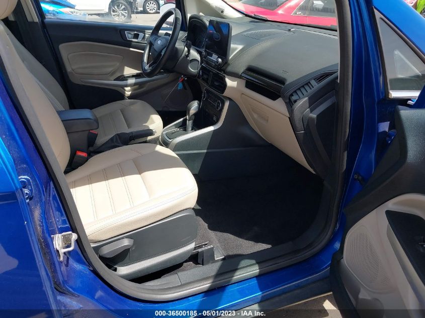 2021 FORD ECOSPORT TITANIUM - MAJ3S2KE6MC452203