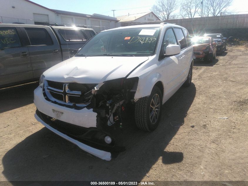 2017 DODGE GRAND CARAVAN SXT - 2C4RDGCG5HR625525