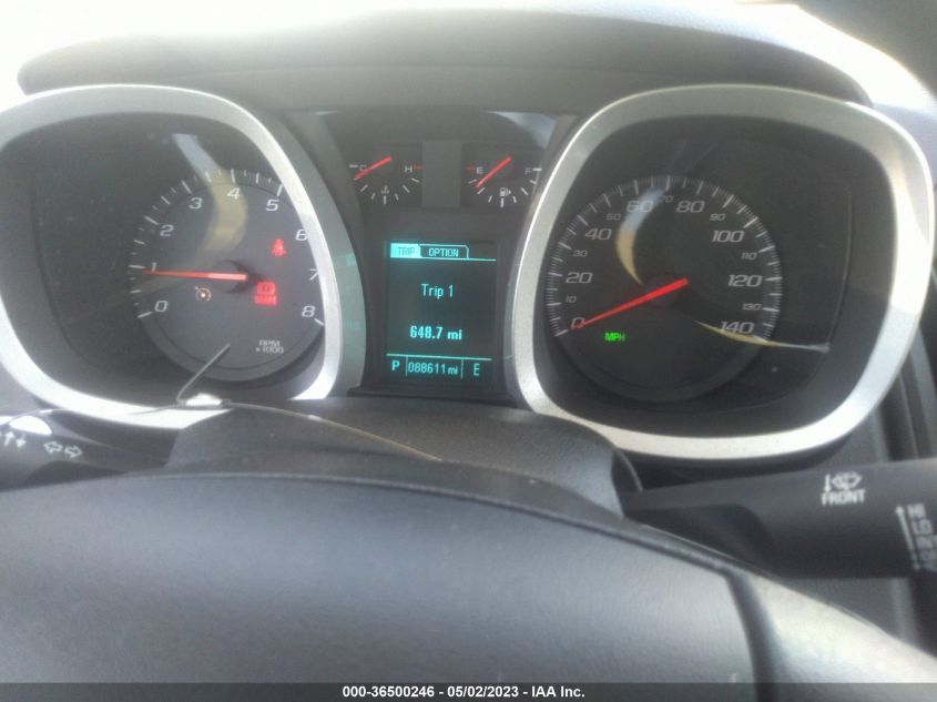 2013 CHEVROLET EQUINOX LS - 2GNALBEK8D1259175
