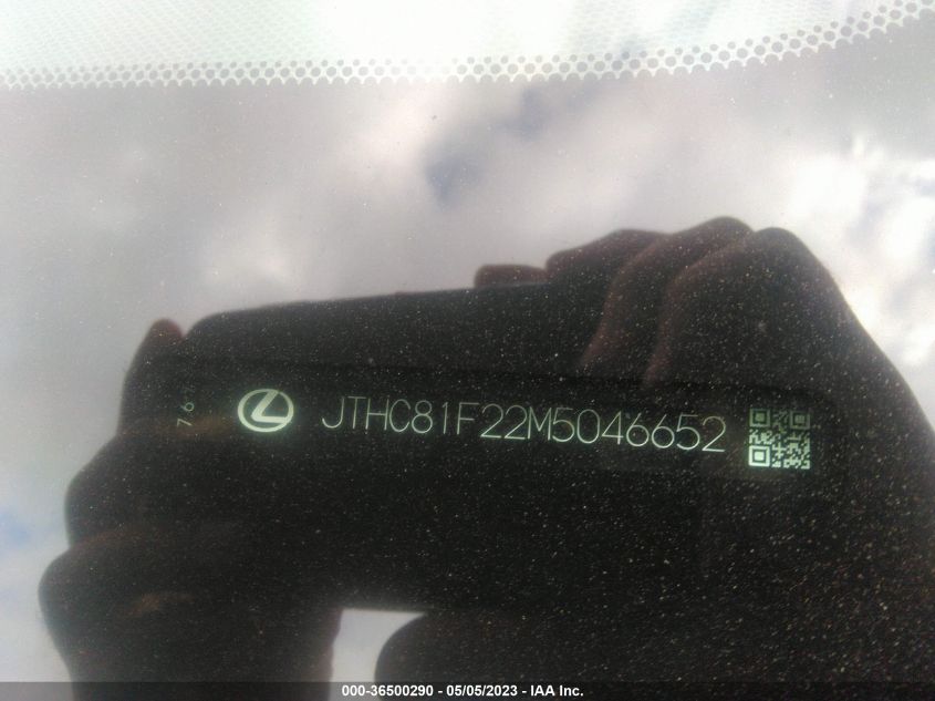 2021 LEXUS IS IS 300 - JTHC81F22M5046652