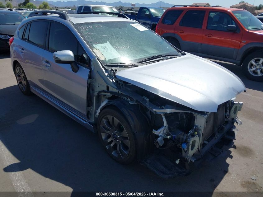 2016 SUBARU IMPREZA WAGON 2.0I SPORT PREMIUM - JF1GPAP69G8334345