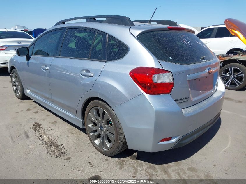 2016 SUBARU IMPREZA WAGON 2.0I SPORT PREMIUM - JF1GPAP69G8334345