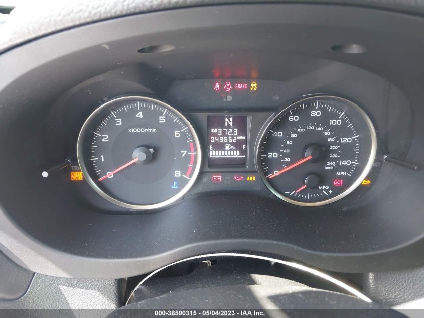 2016 SUBARU IMPREZA WAGON 2.0I SPORT PREMIUM - JF1GPAP69G8334345