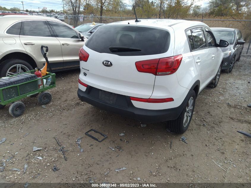 2016 KIA SPORTAGE LX - KNDPBCAC7G7876858