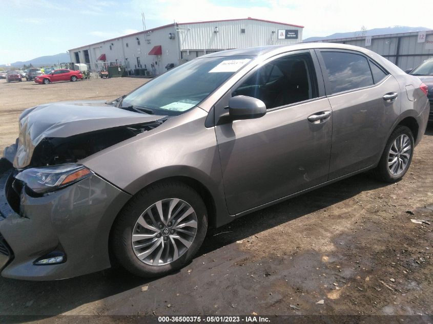 2017 TOYOTA COROLLA XLE - 2T1BURHE4HC903965