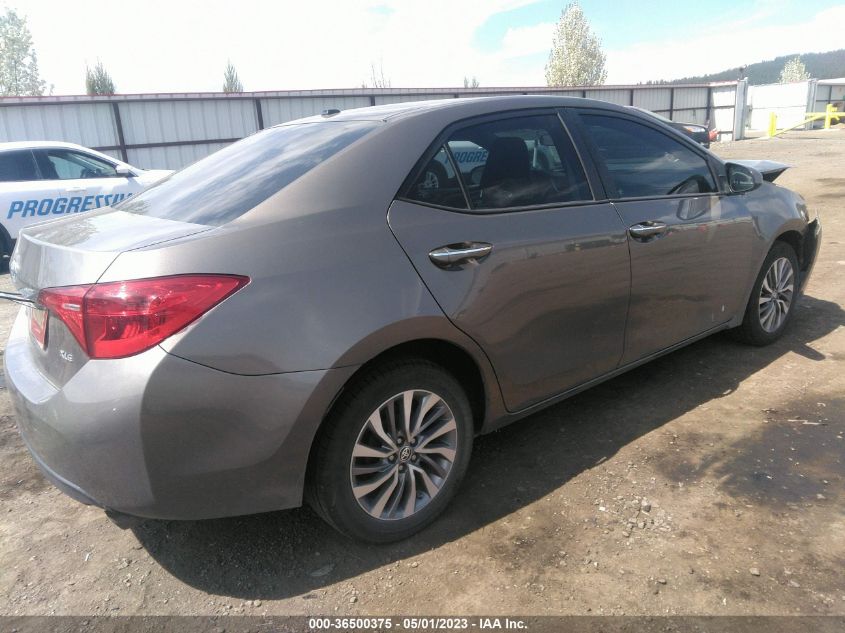 2017 TOYOTA COROLLA XLE - 2T1BURHE4HC903965