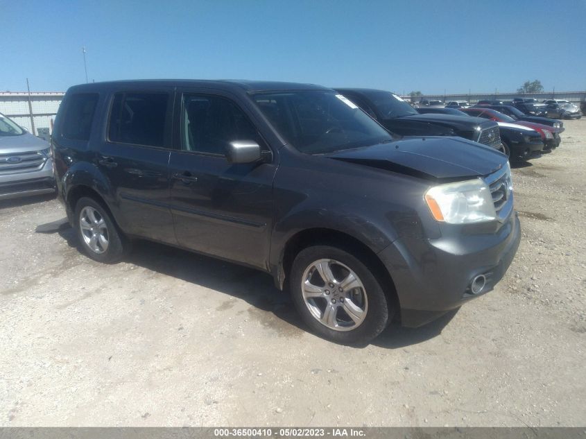 2013 HONDA PILOT EX-L - 5FNYF3H56DB001440