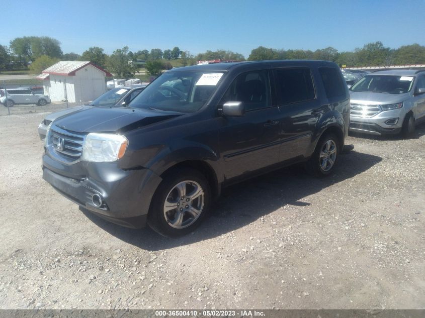 2013 HONDA PILOT EX-L - 5FNYF3H56DB001440