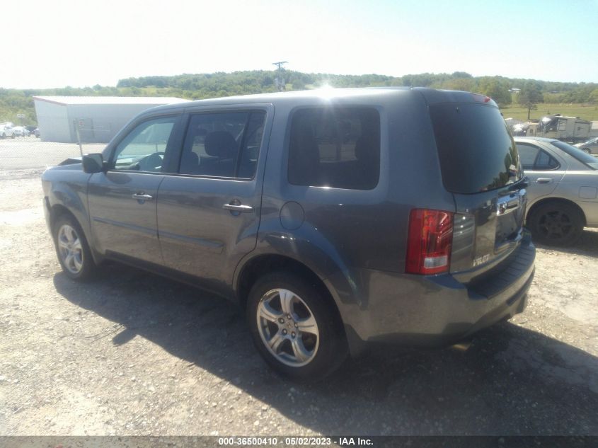 2013 HONDA PILOT EX-L - 5FNYF3H56DB001440