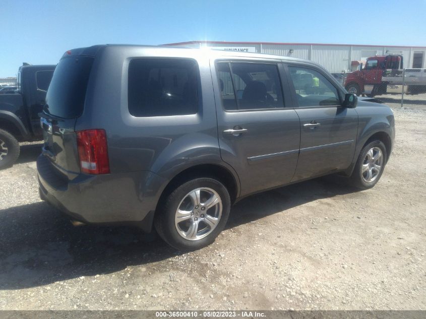 2013 HONDA PILOT EX-L - 5FNYF3H56DB001440