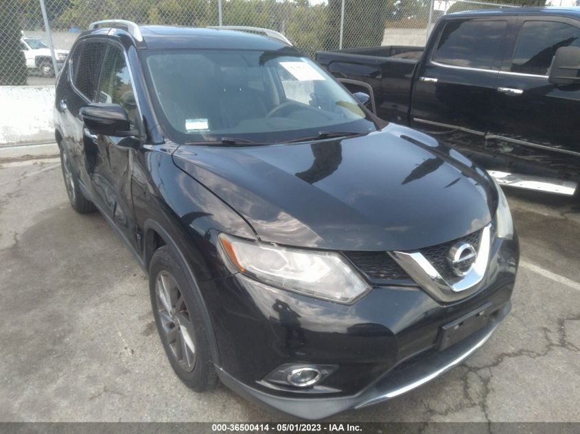 2016 NISSAN ROGUE SV/SL/S - 5N1AT2MT7GC834783