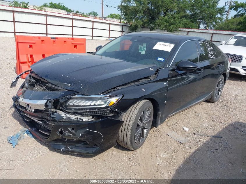 2021 HONDA ACCORD SEDAN EX-L - 1HGCV1F56MA092269