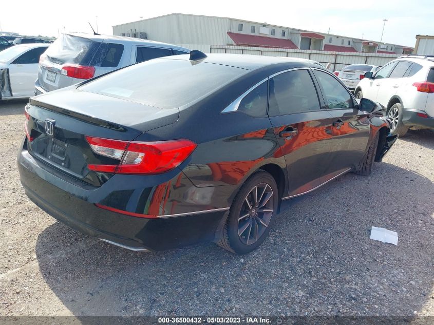 2021 HONDA ACCORD SEDAN EX-L - 1HGCV1F56MA092269