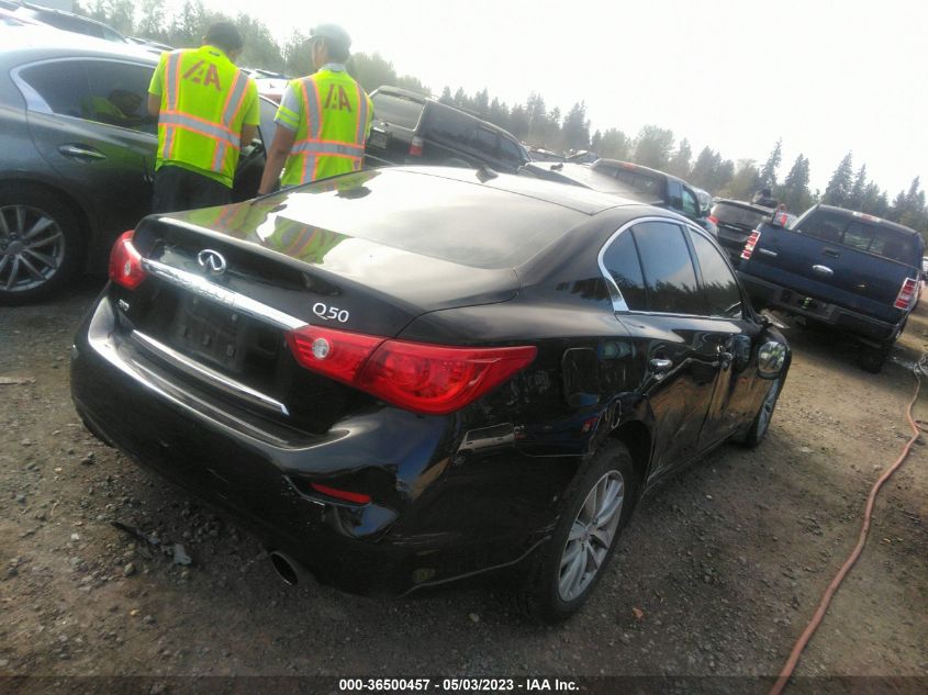 2015 INFINITI Q50 PREMIUM - JN1BV7ARXFM417095