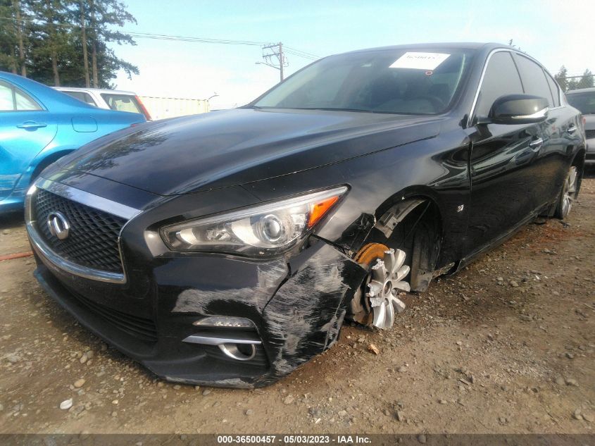 2015 INFINITI Q50 PREMIUM - JN1BV7ARXFM417095