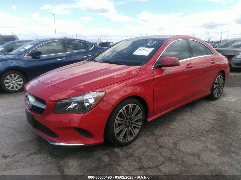 VIN WDDSJ4EBXJN694066 2018 MERCEDES-BENZ CLA CLA 250