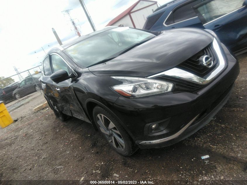 2018 NISSAN MURANO PLATINUM - 5N1AZ2MH5JN116462