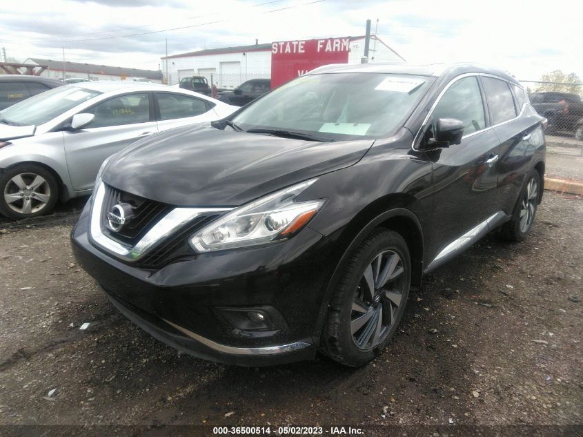 2018 NISSAN MURANO PLATINUM - 5N1AZ2MH5JN116462