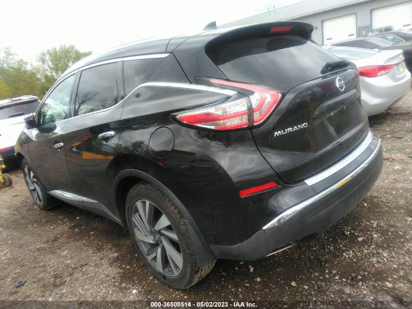 2018 NISSAN MURANO PLATINUM - 5N1AZ2MH5JN116462