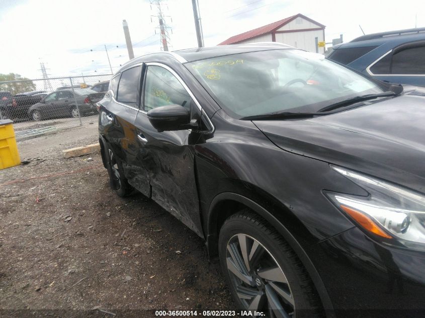 2018 NISSAN MURANO PLATINUM - 5N1AZ2MH5JN116462