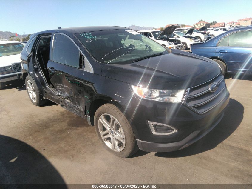 2FMPK3K95JBB20507 FORD EDGE TITANIUM 2018