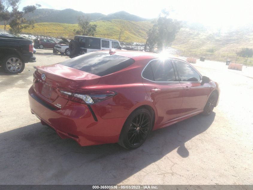 2021 TOYOTA CAMRY HYBRID XSE - 4T1K31AK2MU029547
