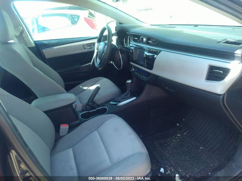 2015 TOYOTA COROLLA L/LE/S/S PLUS/LE PLUS - 5YFBURHE1FP303580