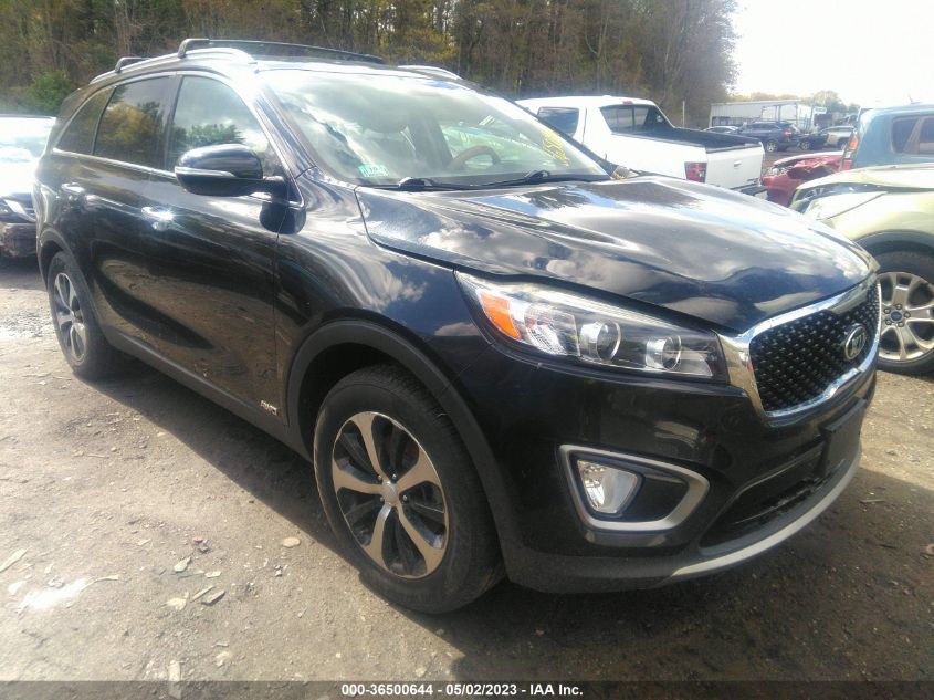 2016 KIA SORENTO EX - 5XYPHDA10GG044817