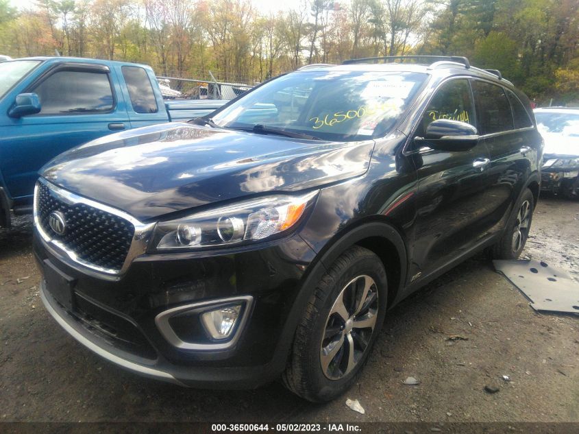 2016 KIA SORENTO EX - 5XYPHDA10GG044817