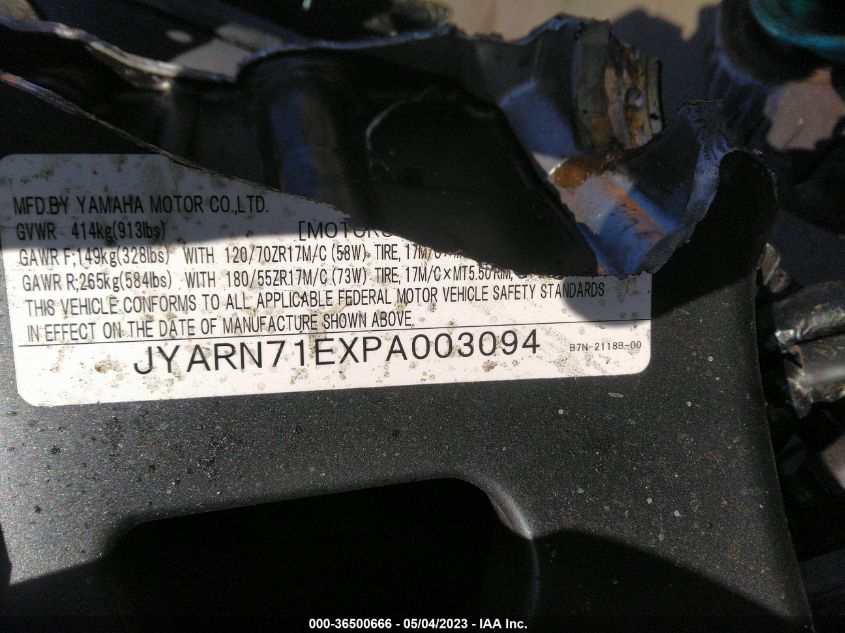 2023 YAMAHA MT09 - JYARN71EXPA003094
